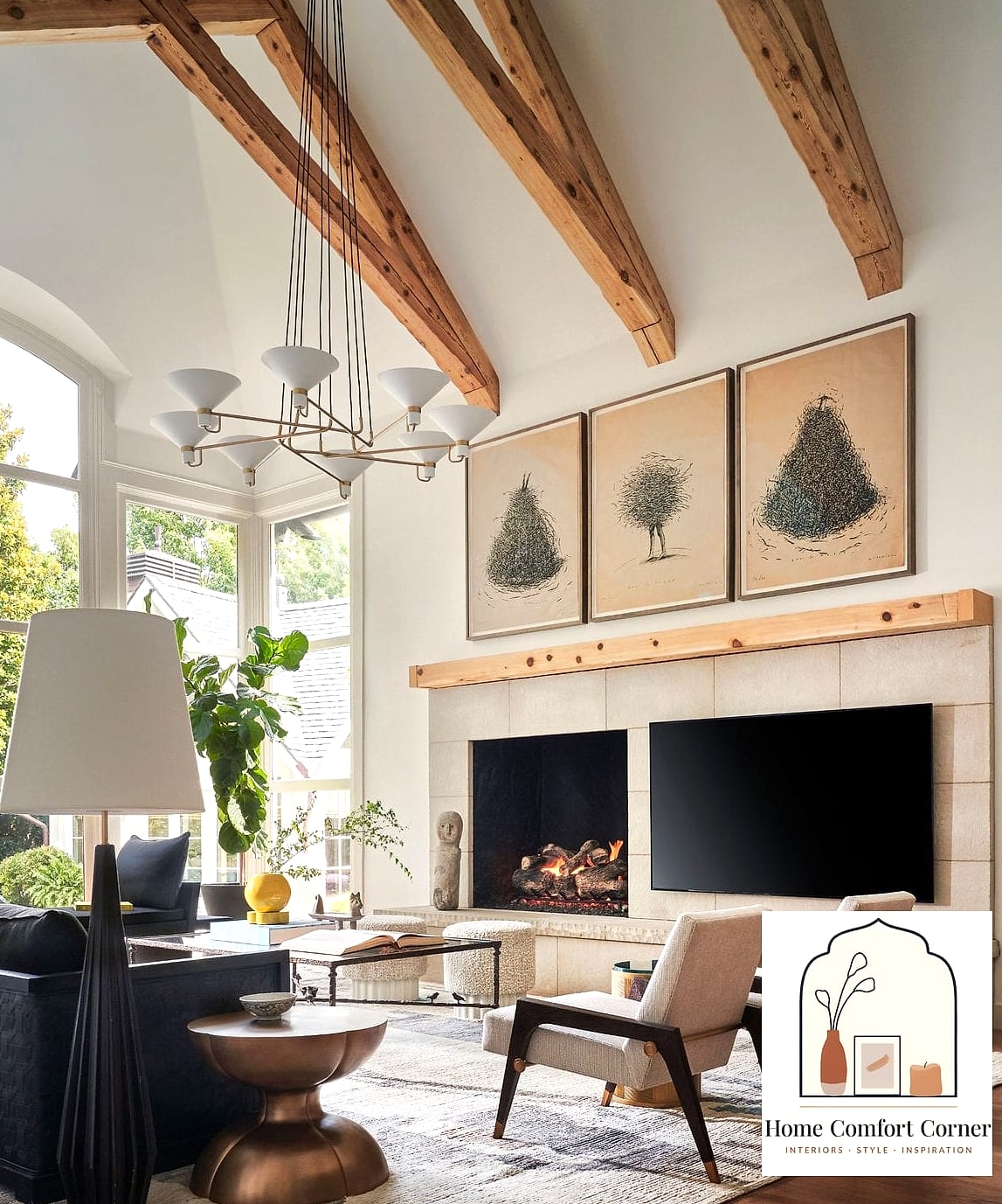 Brushed Brass and Warm Metal Accents