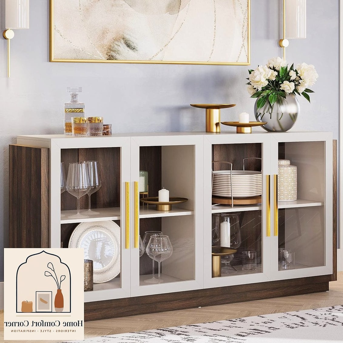 A Buffet or Sideboard for Hidden Storage