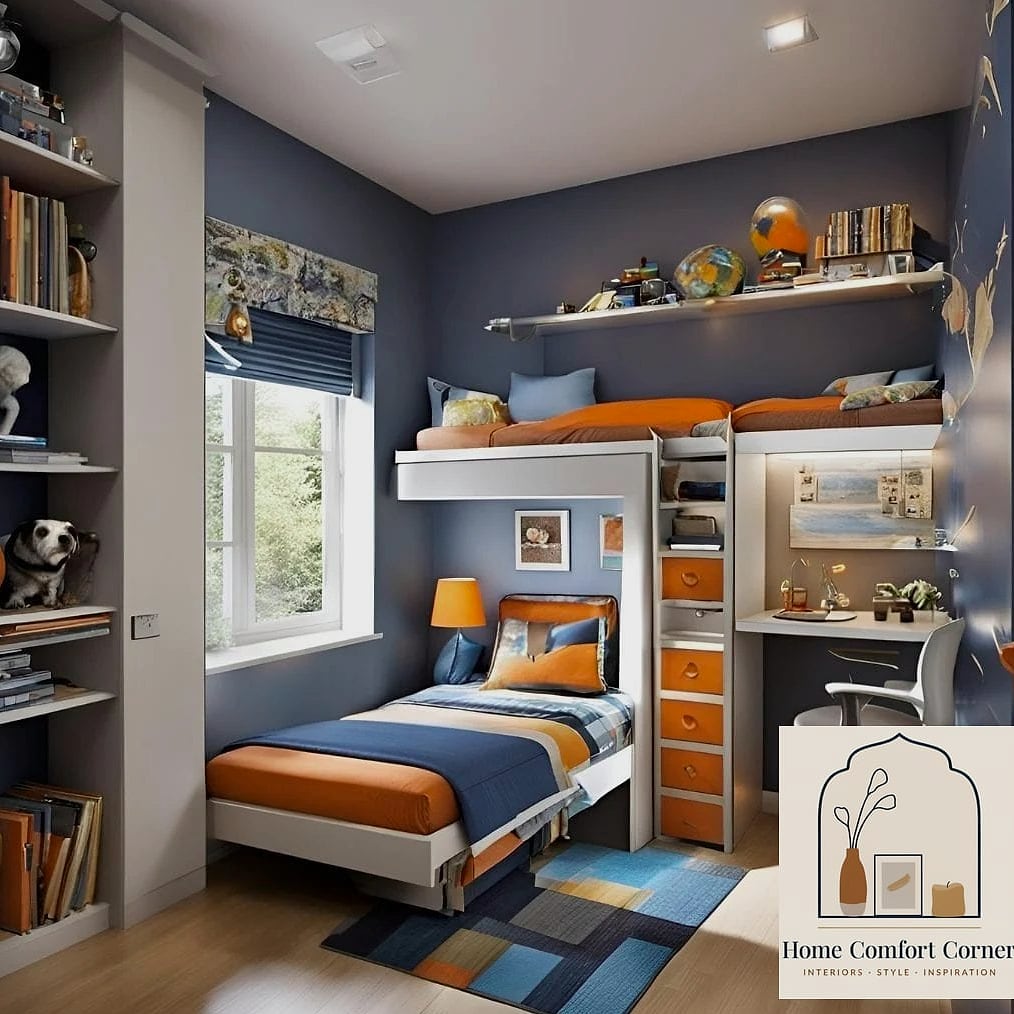 17 Boy Room Ideas Concepts That Are Actually Achievable on a Budget 16 Build a Simple Window Seat or Bench