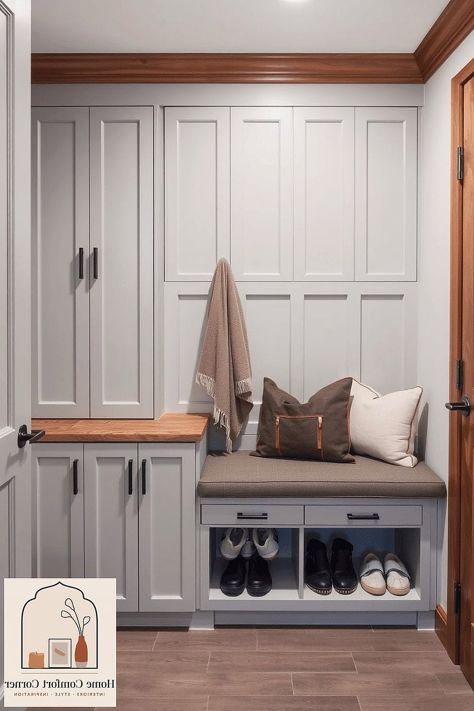 16 Mudroom Decor Photos That Will Inspire Your Next Project 2 Built-In Bench With Cubbies Overhead