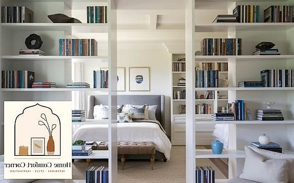 21 Stunning Mens Room Decor Ideas for Every Budget 19 Built-In Bookshelf with Ladder