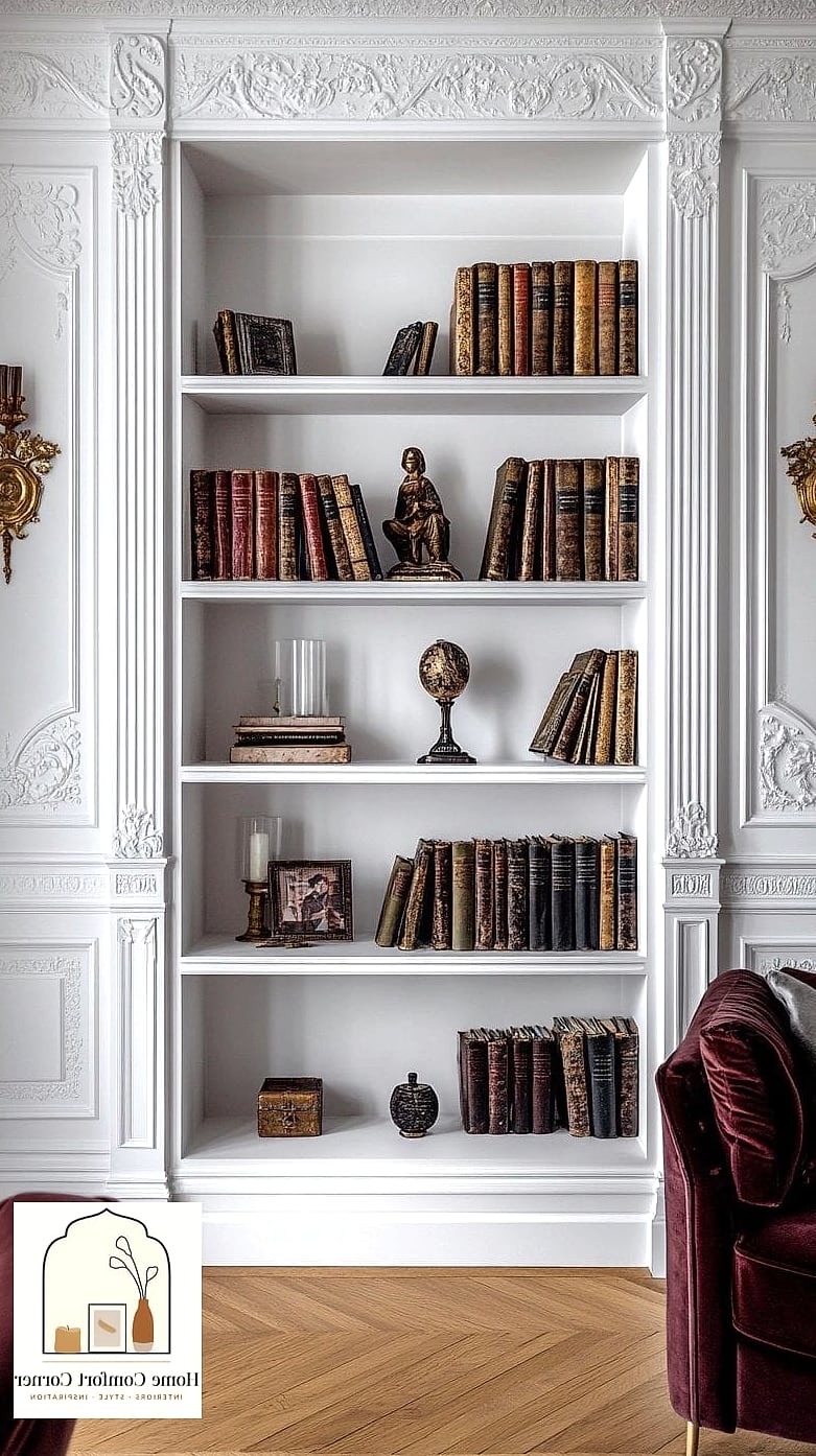 17 Classic Interior Design Ideas That Are Trending on Pinterest 13 Built-In Bookshelves