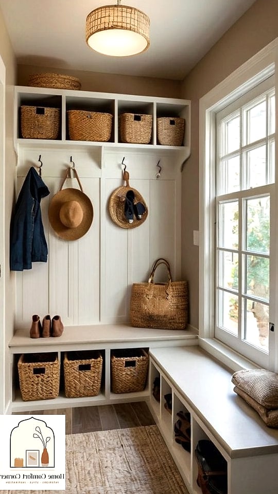 Built-In Cubbies for Each Family Member