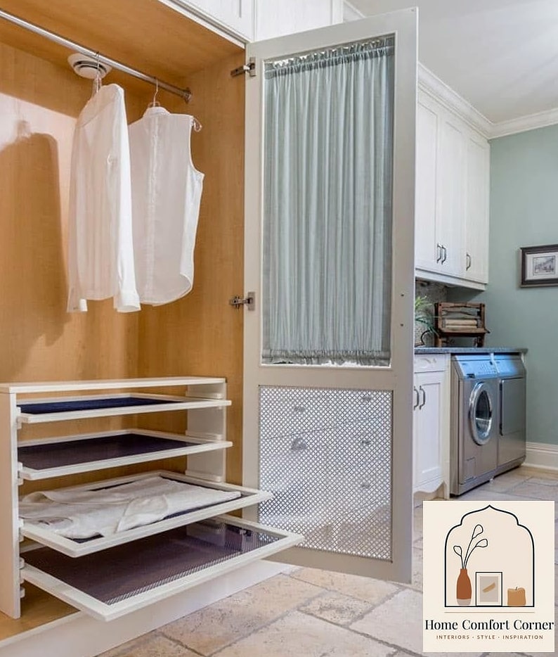 Built-In Drying Racks