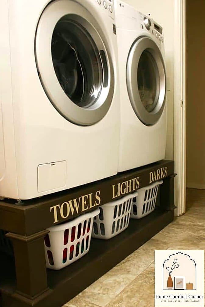 Built-In Hamper or Sorting Bins