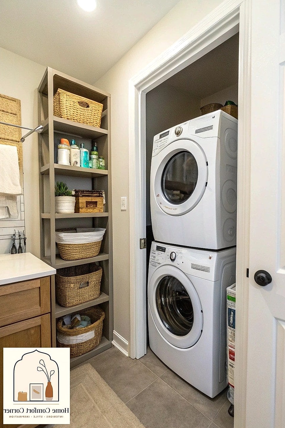 7 Laundry Room Ideas Ideas That Are Both Stylish and Practical 5 Built-In Storage with Baskets and Bins