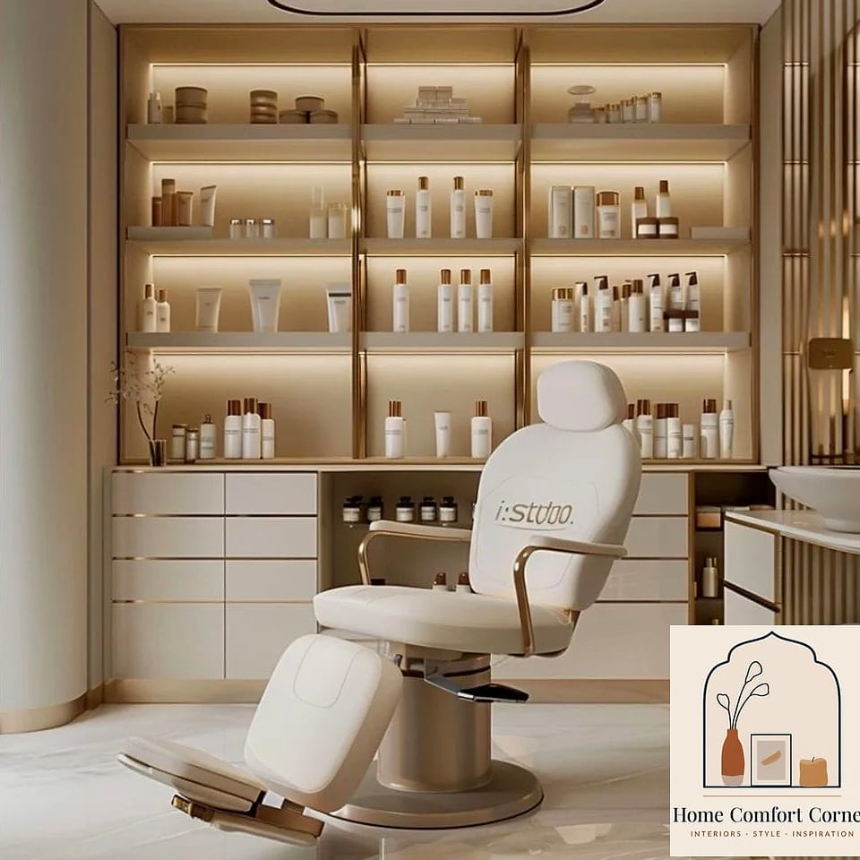 19 Salon Interior Design Ideas That Are Both Stylish and Practical 15 Built-In Storage at Every Station