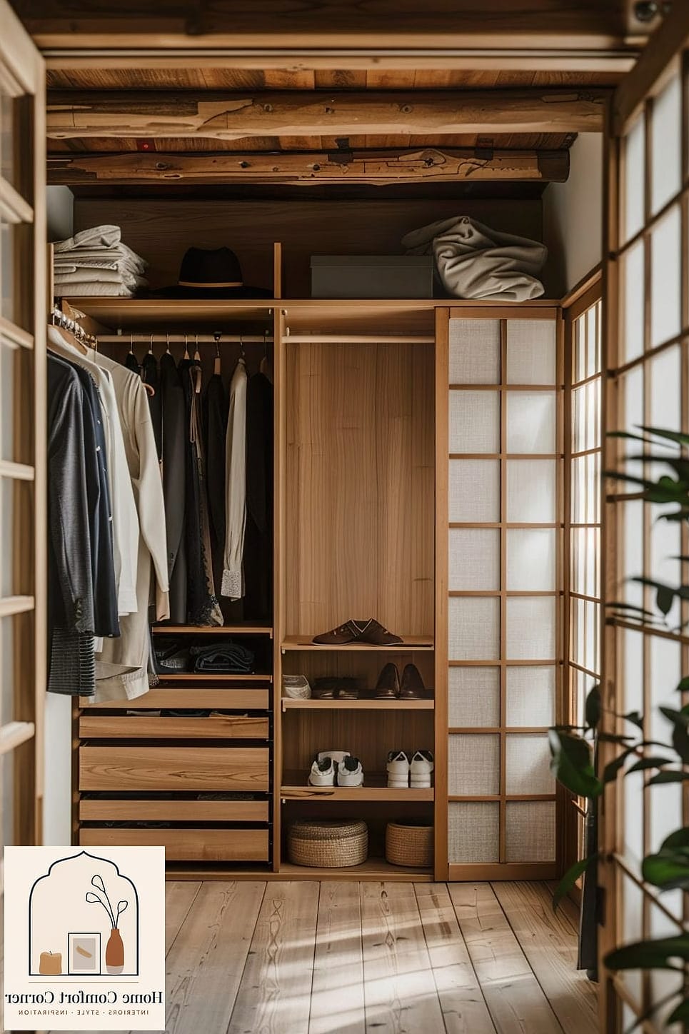 Built-In Storage With Hidden Handles