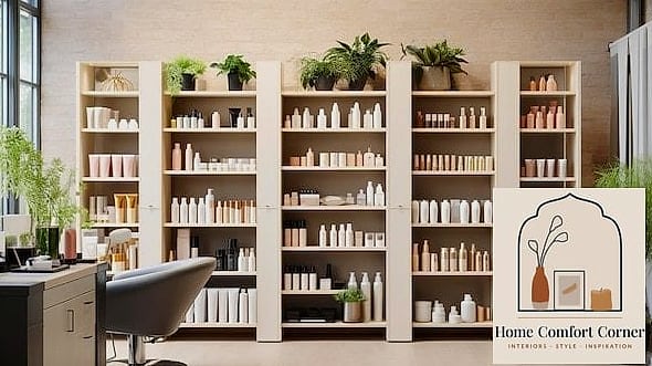 14 Hair Salon Interior Design Ideas to Steal From Interior Designers 14 Built-In Storage to Keep Tools Out of Sight