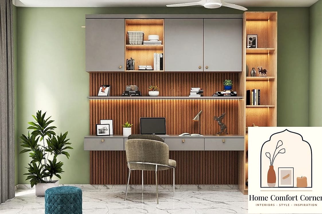 Built-In Wall-to-Wall Bookshelves