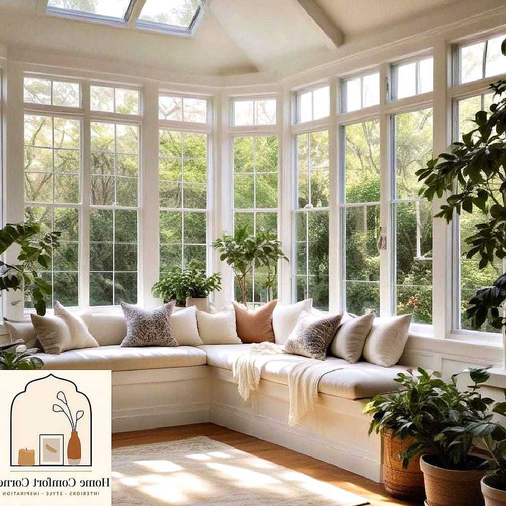 Built-In Window Seating with Storage