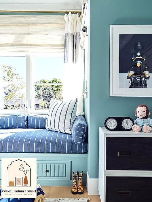 Built-In Window Seat with Storage