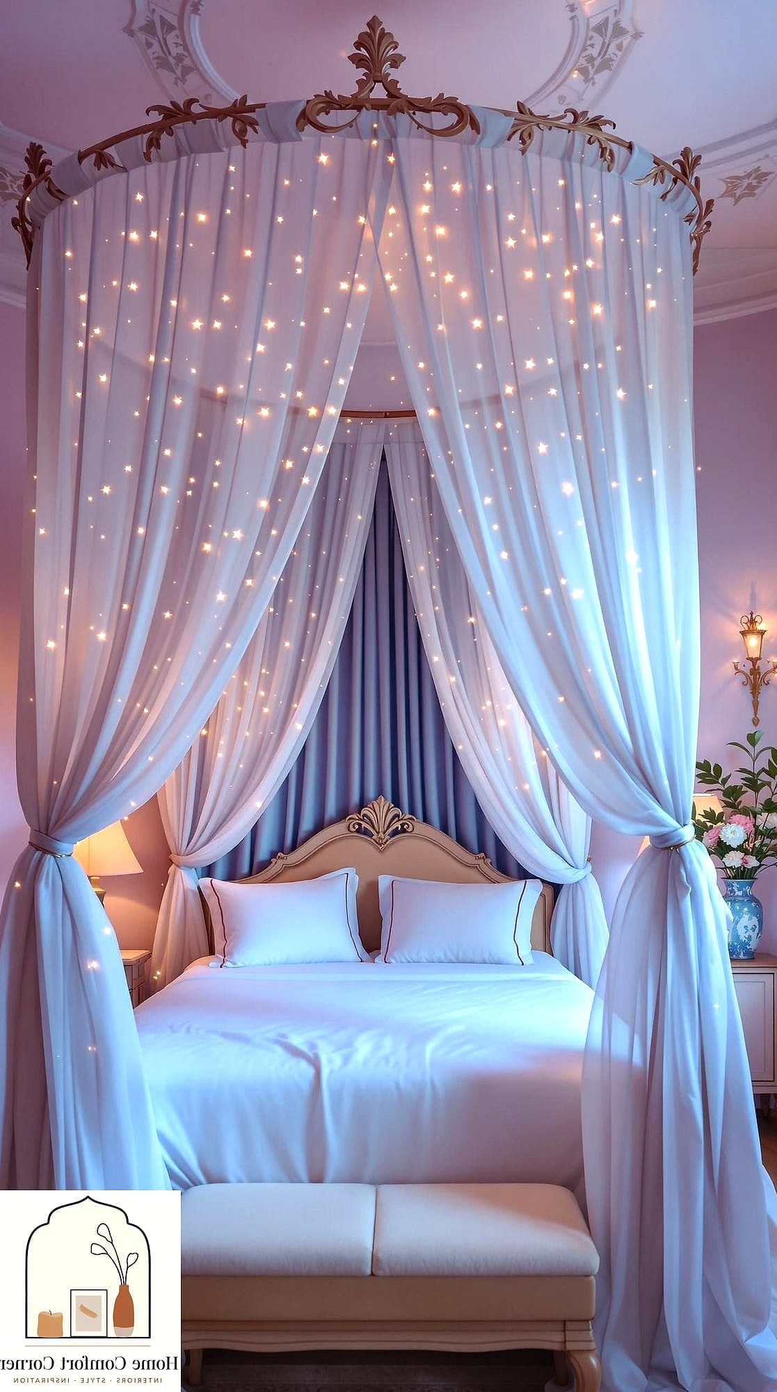 Canopy or Draped Fabric Beds