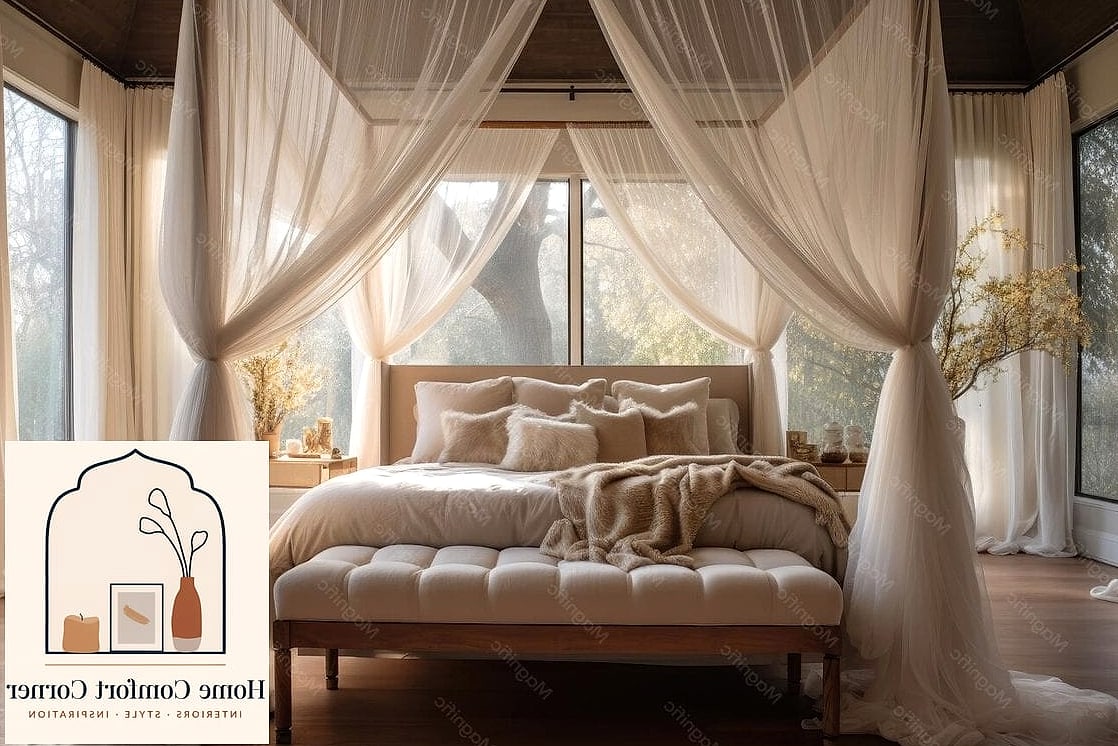 19 Boutique Interior Design Ideas Perfect for Every Home Style 12 Canopy or Draped Fabric Above the Bed