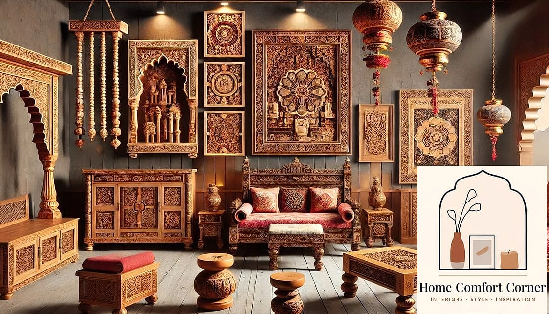 Carved Wooden Furniture as Statement Pieces