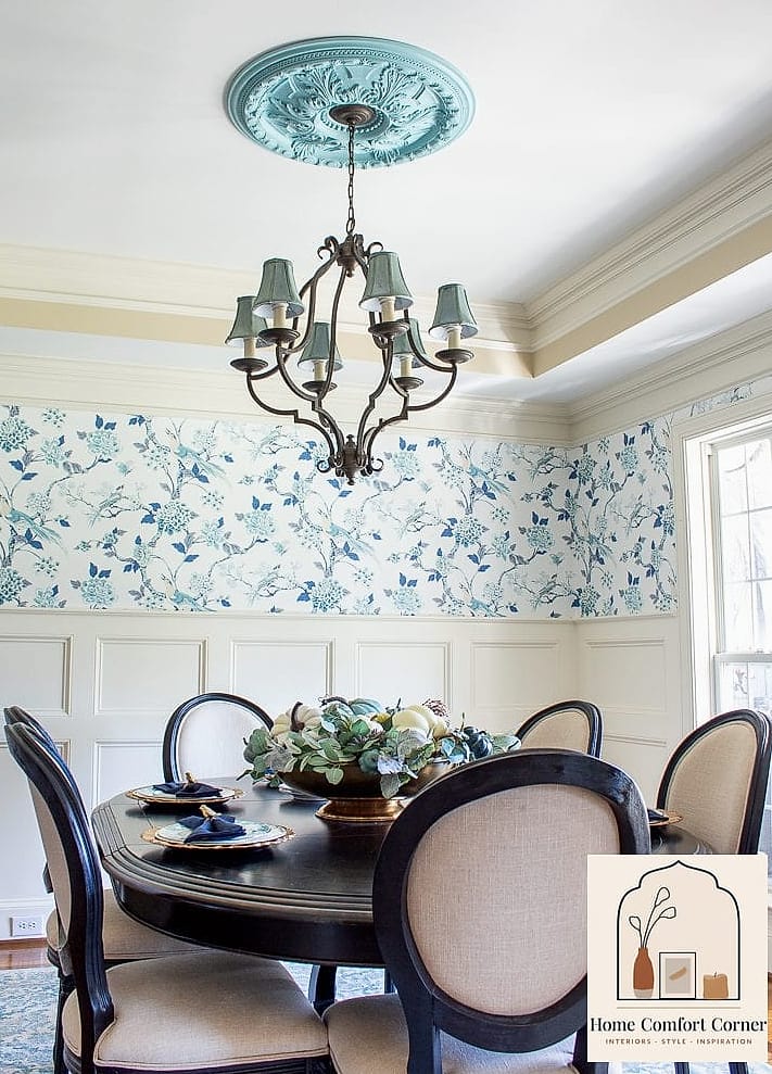 Ceiling Medallion or Statement Light Fixture