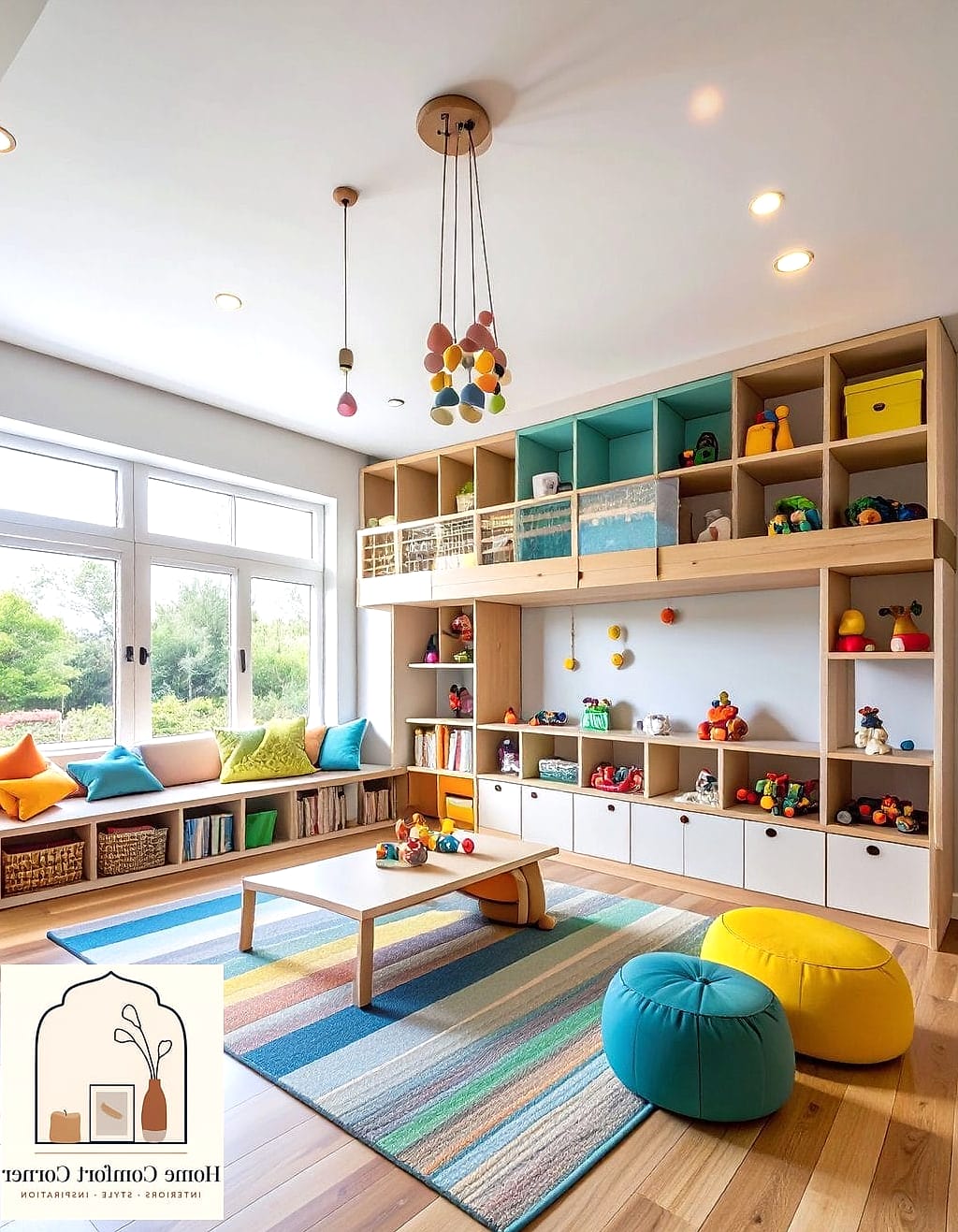 Ceiling-Mounted Swing or Hammock Chair