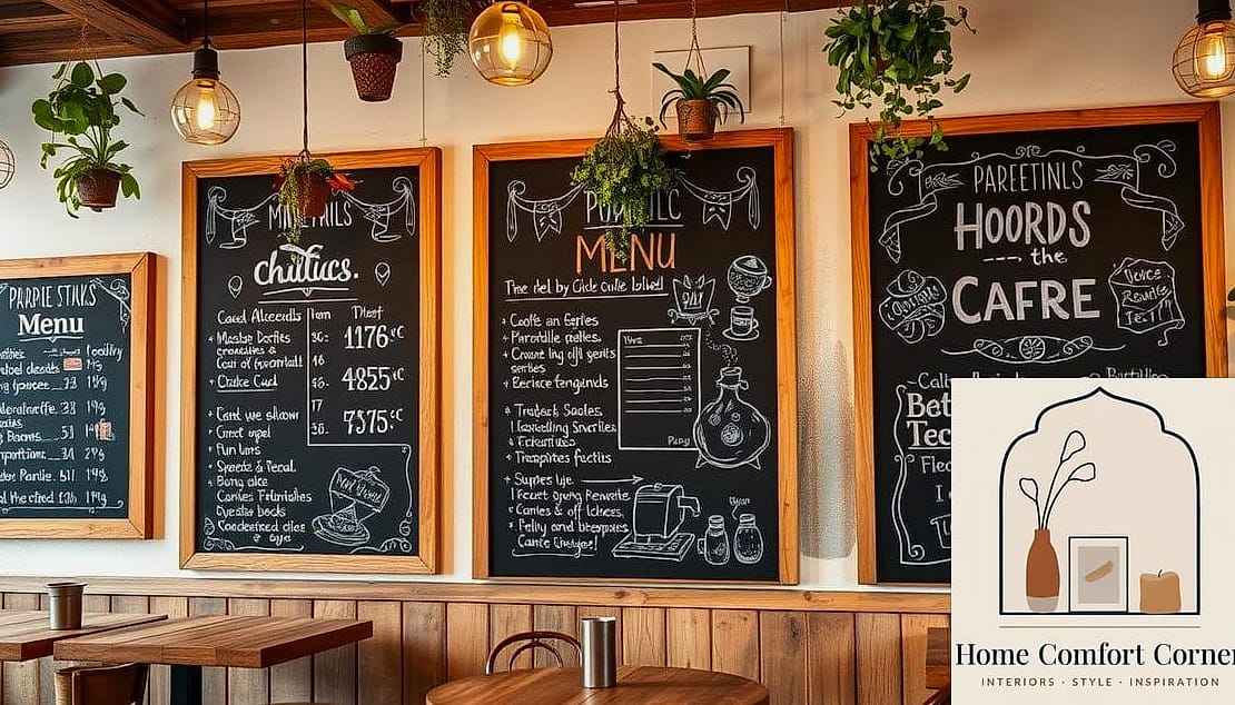 Chalkboard Menu Board or Wall