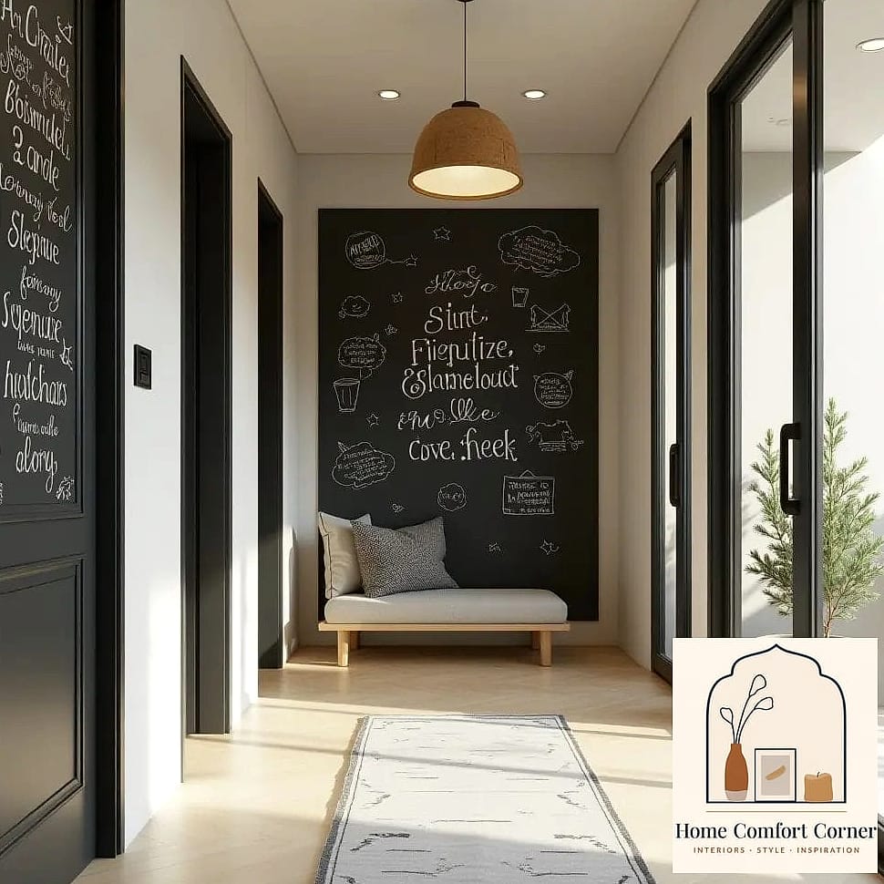 Chalkboard or Message Board Wall