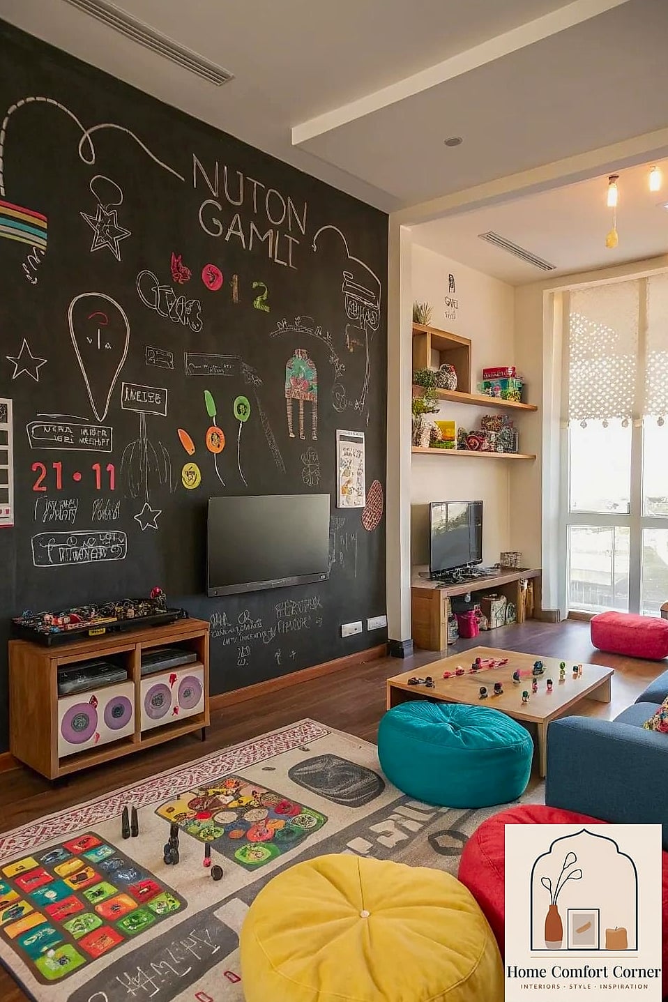 Chalkboard or Whiteboard Paint Wall