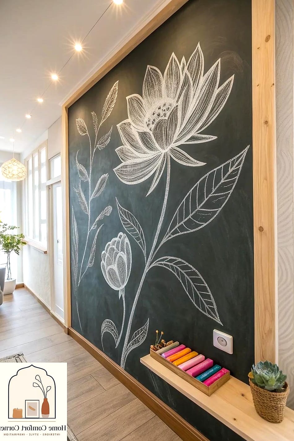 Chalkboard or Whiteboard Wall