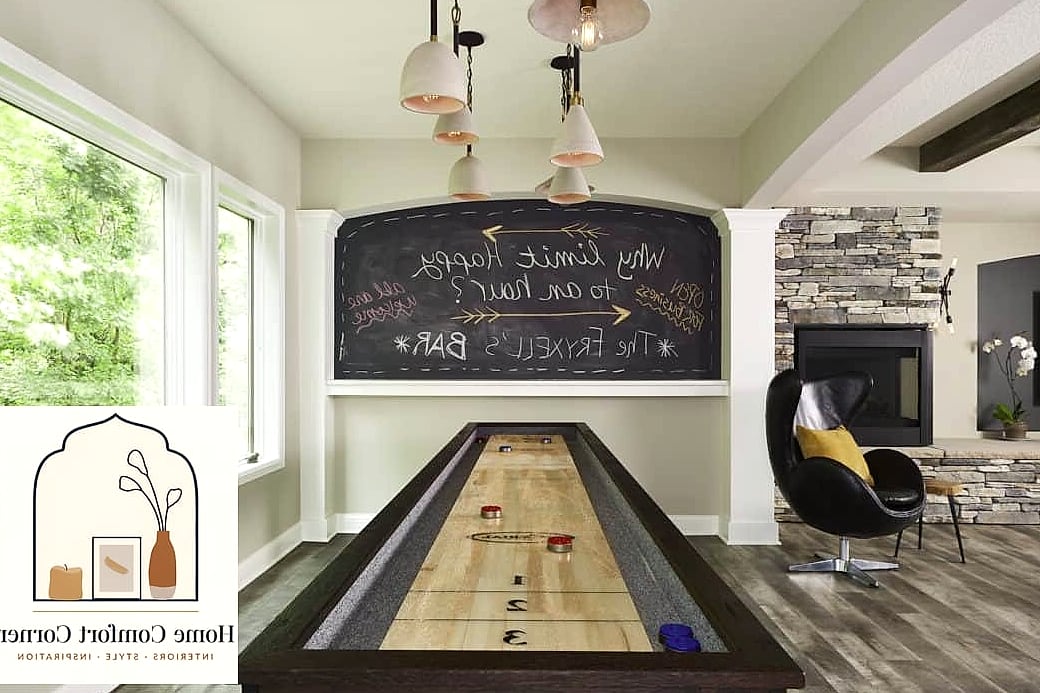 A Chalk-Painted Game Table