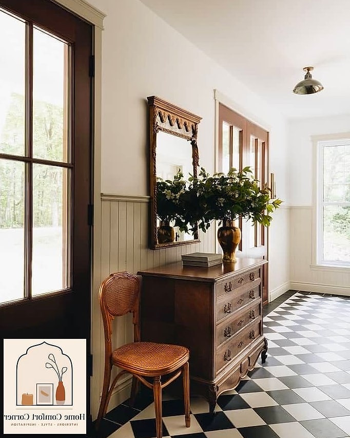Checkerboard Flooring or Rugs
