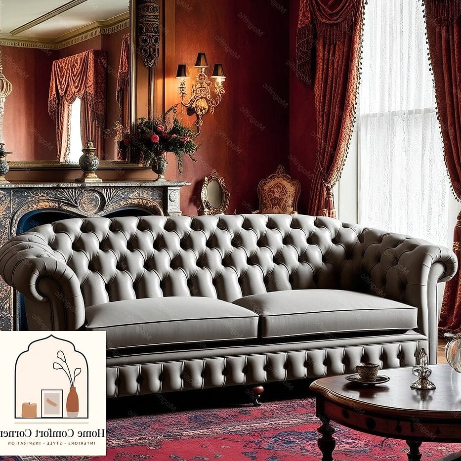 27 Classic Room Decor Ideas That Will Transform Your Space 6 A Chesterfield Sofa or Tufted Seating