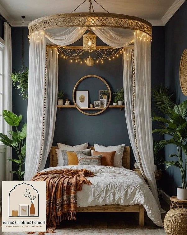 Choose a Canopy or Upholstered Headboard for the Bedroom