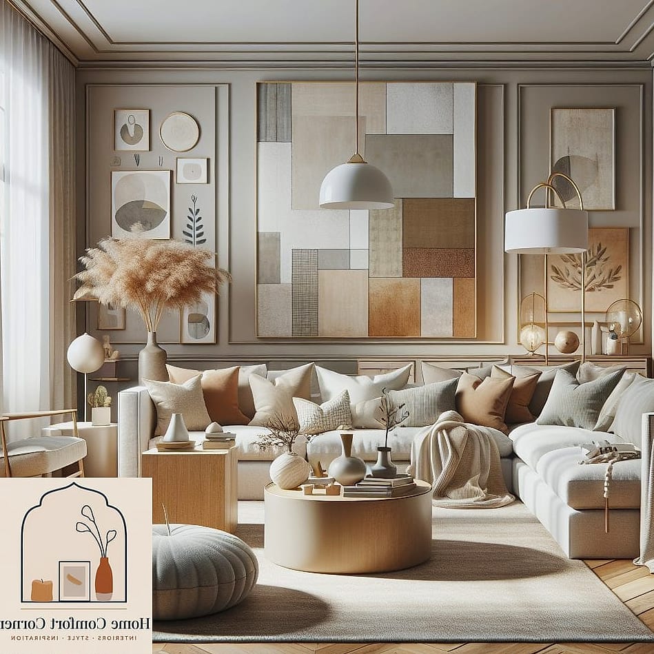 Choose a Neutral Palette with One Bold Accent Color