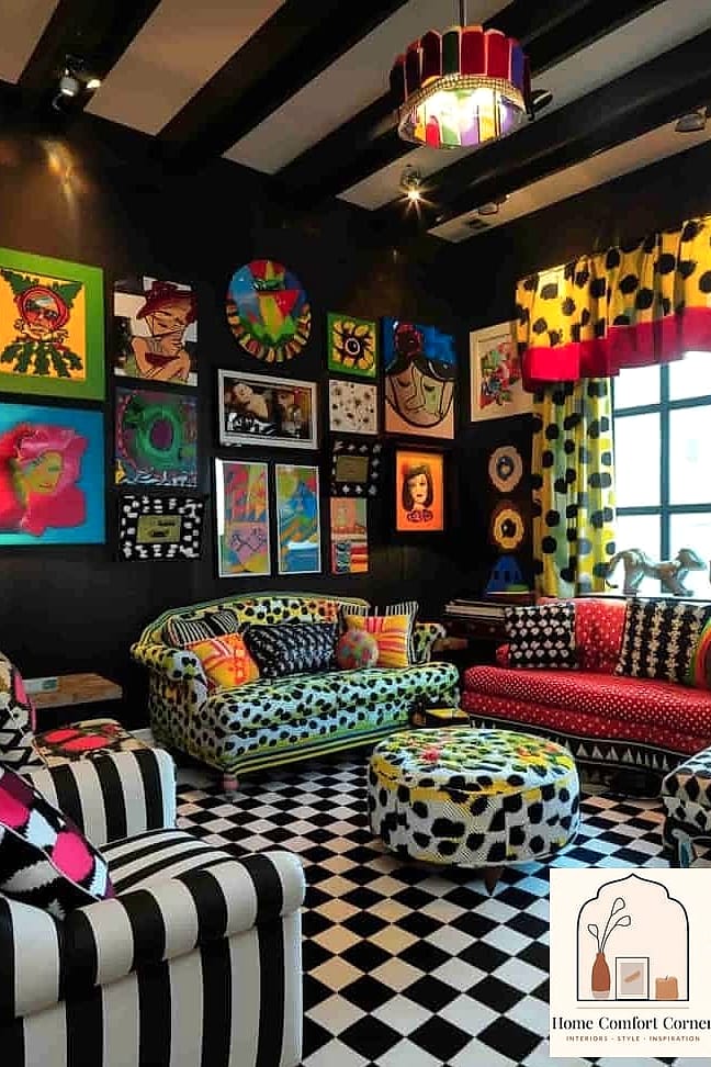 Clashing Pattern Corners