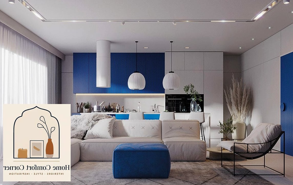 15 Interior Design Mood Board Makeovers That Look Incredibly Expensive 9 Classic Blue and White Kitchen