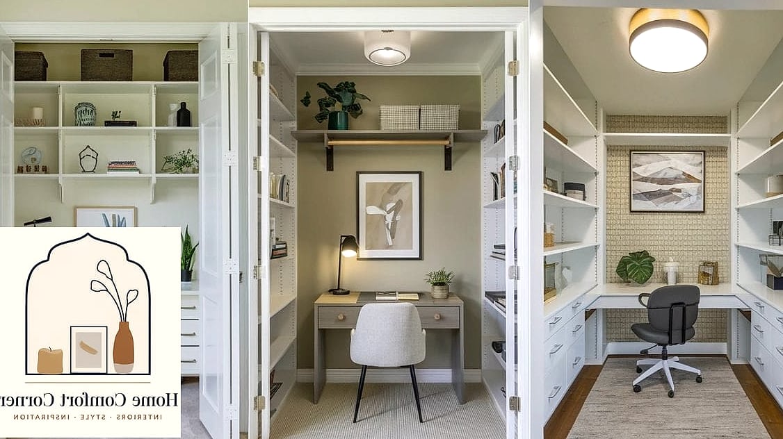 Closet Office Conversion