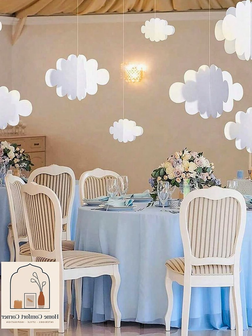 A Cloud-Shaped Mirror or Shelf