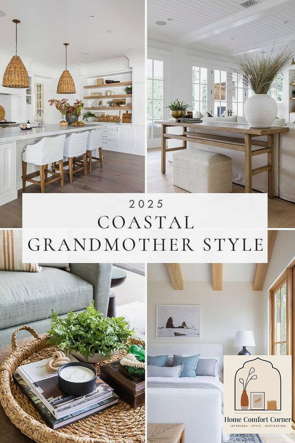 16 Room Decor Simple Inspiration Boards You'll Want to Copy 4 Coastal Grandmother Kitchen
