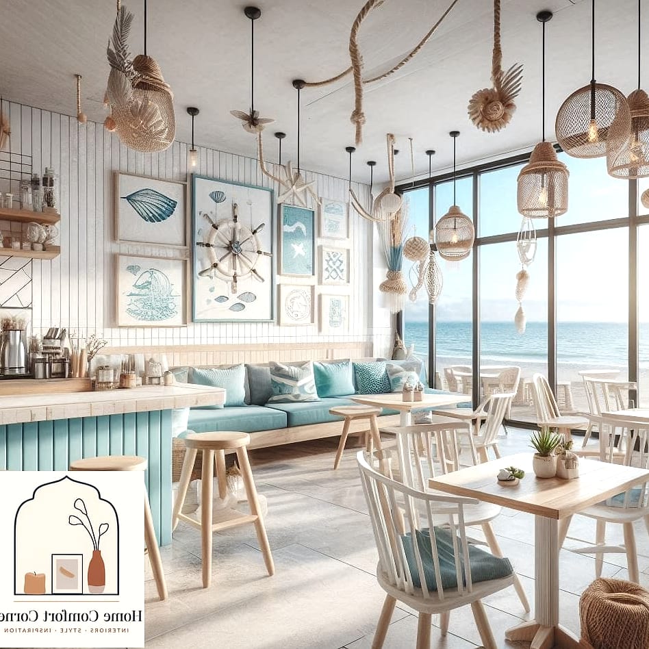 Coastal Light and Airy Cafe