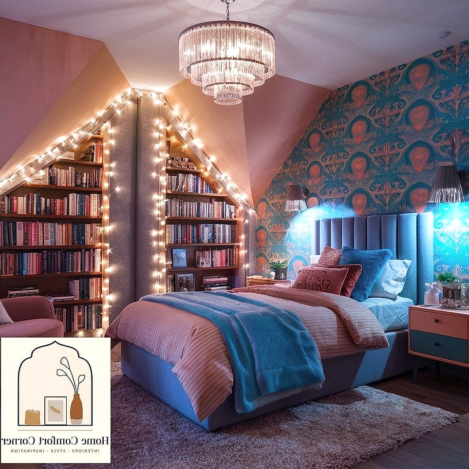 Color-Blocked Walls Instead of an Accent Wall