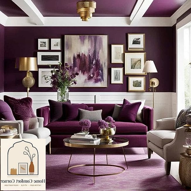 Color-Drenched Rooms
