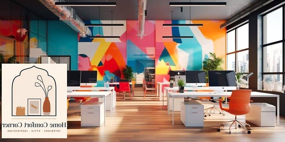 Color-Drenched Statement Offices