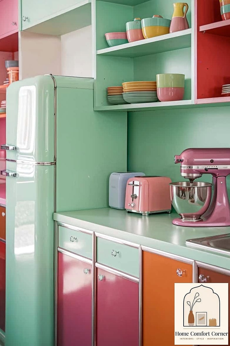 Colorful Kitchen Appliances
