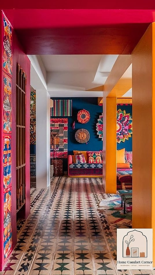 Colorful Woven Baskets for Storage