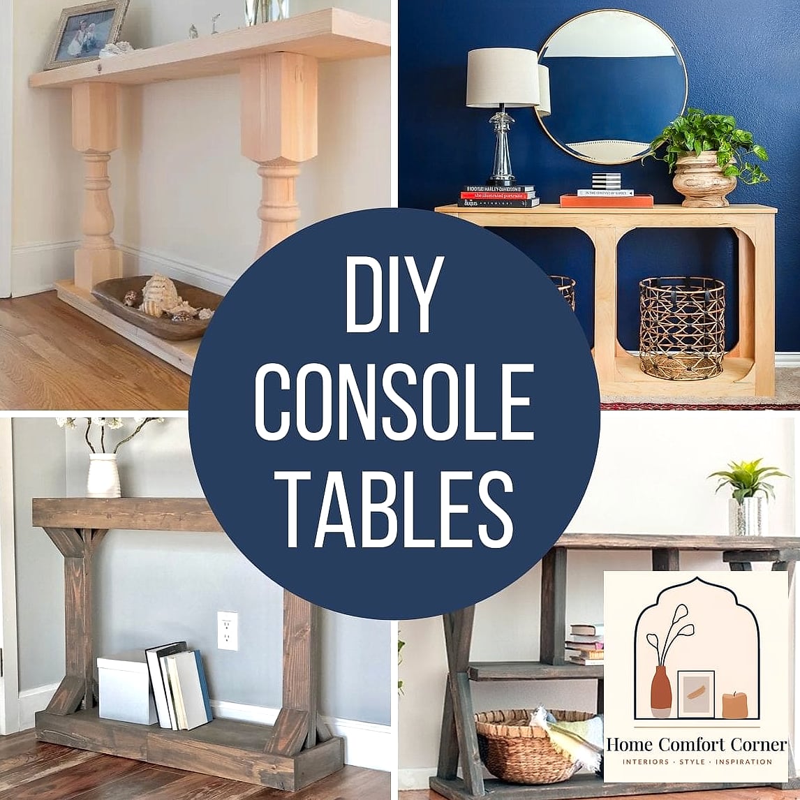 Console Table Styling in the Entryway