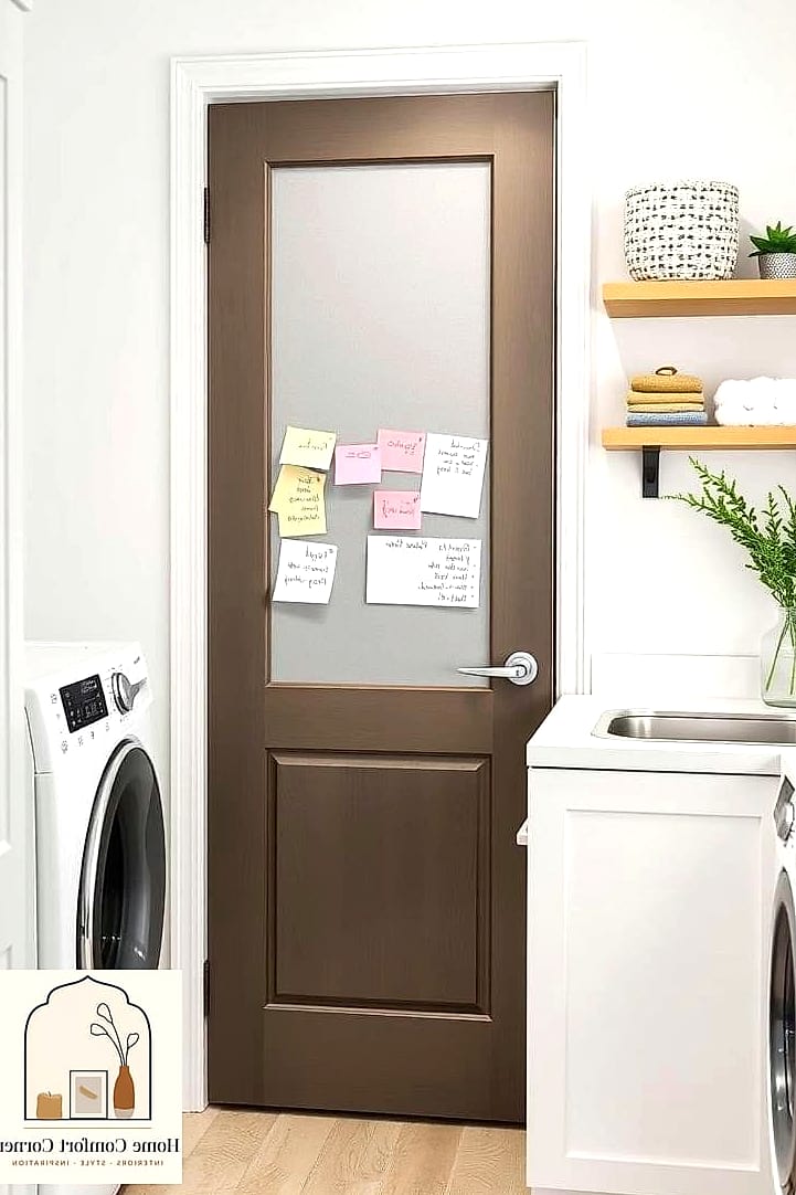 Corkboard or Magnetic Message Center