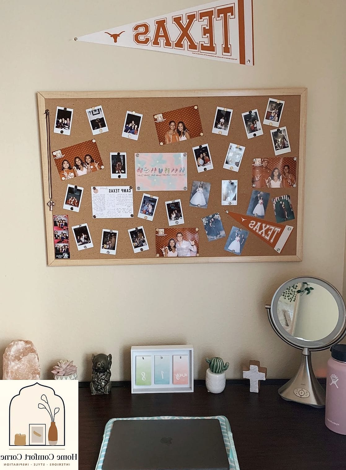 A Corkboard or Pinboard Wall