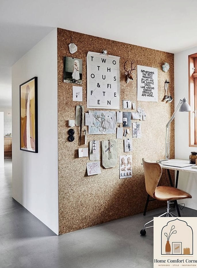 A Cork or Pin Board With Personality
