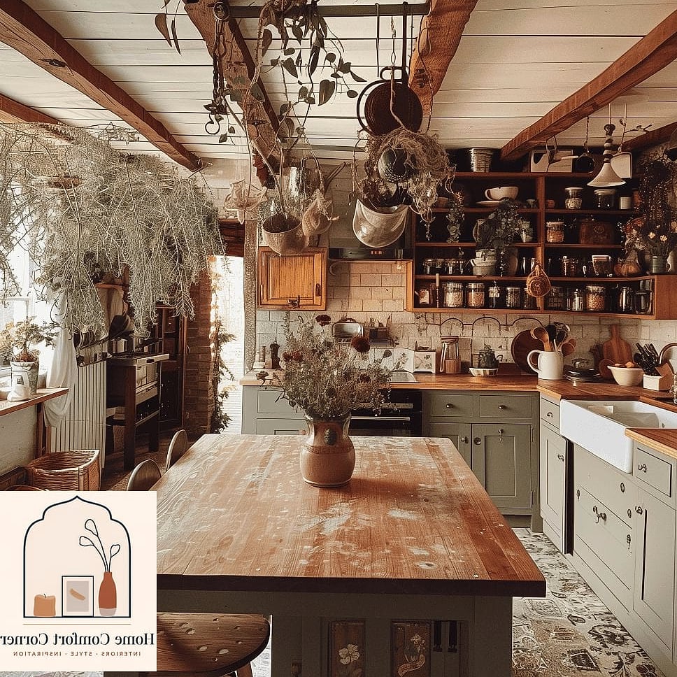 Cottagecore Kitchen Nook