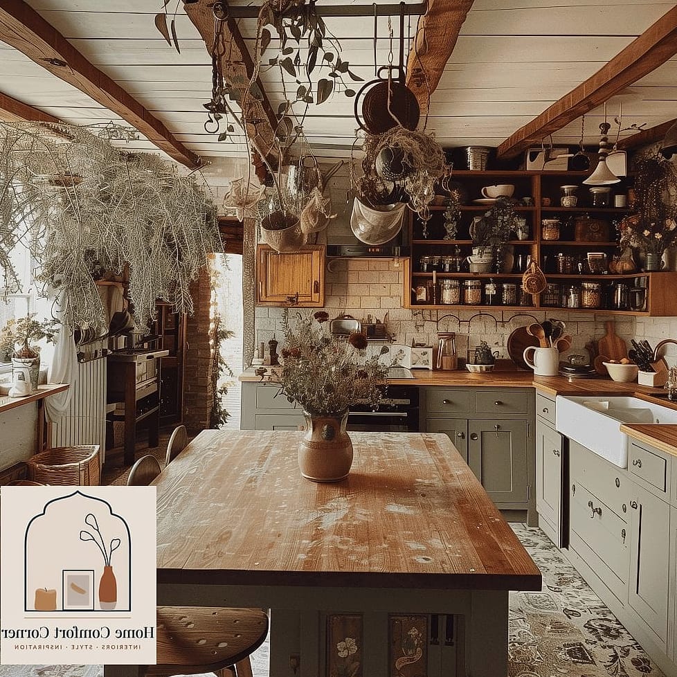 Cottagecore Kitchen Nook