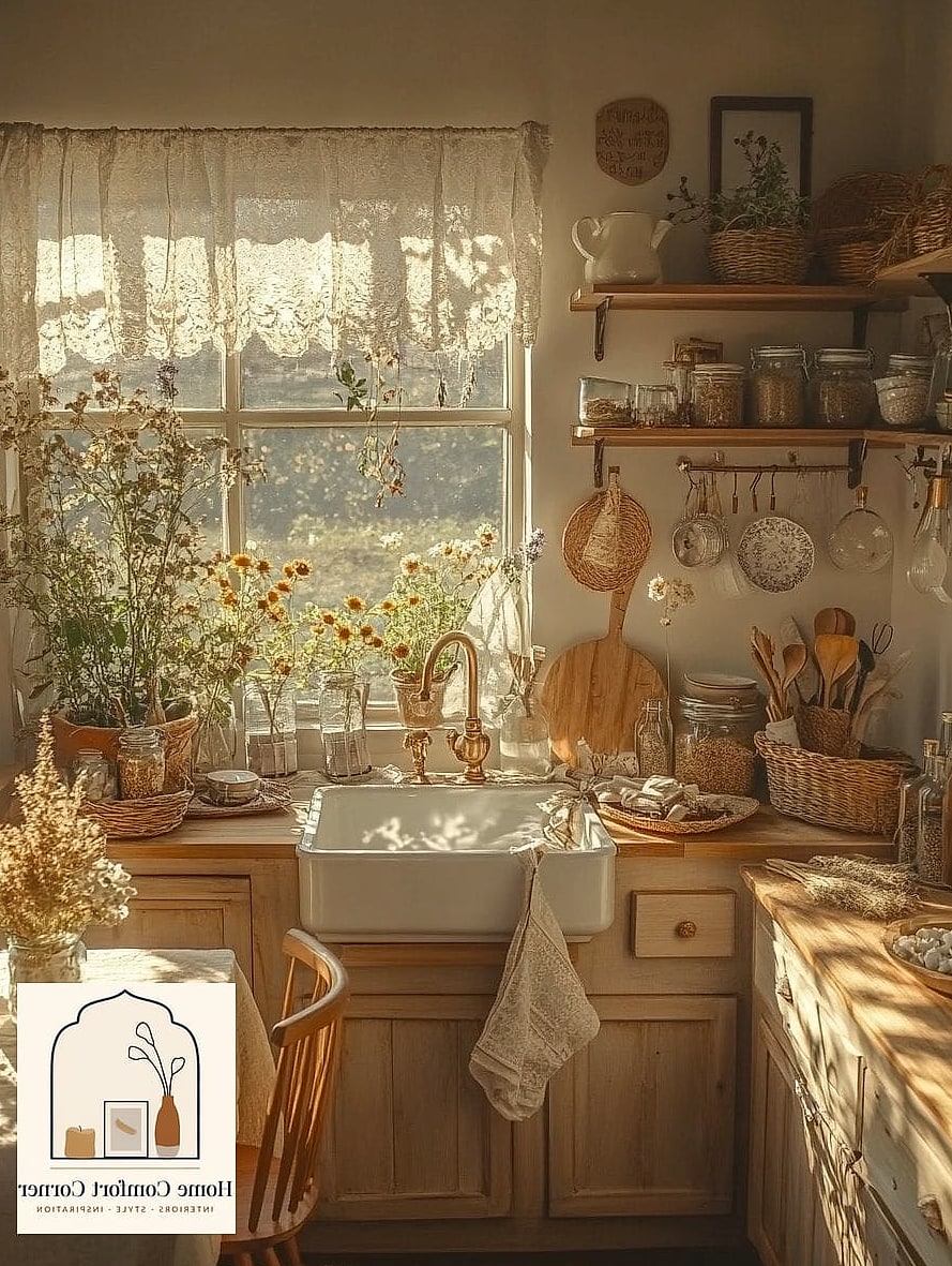 Cottagecore Kitchen Nook