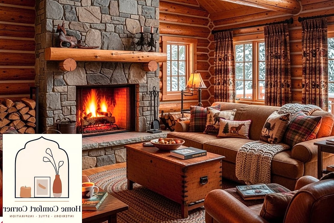 Cozy Cabin Living Room