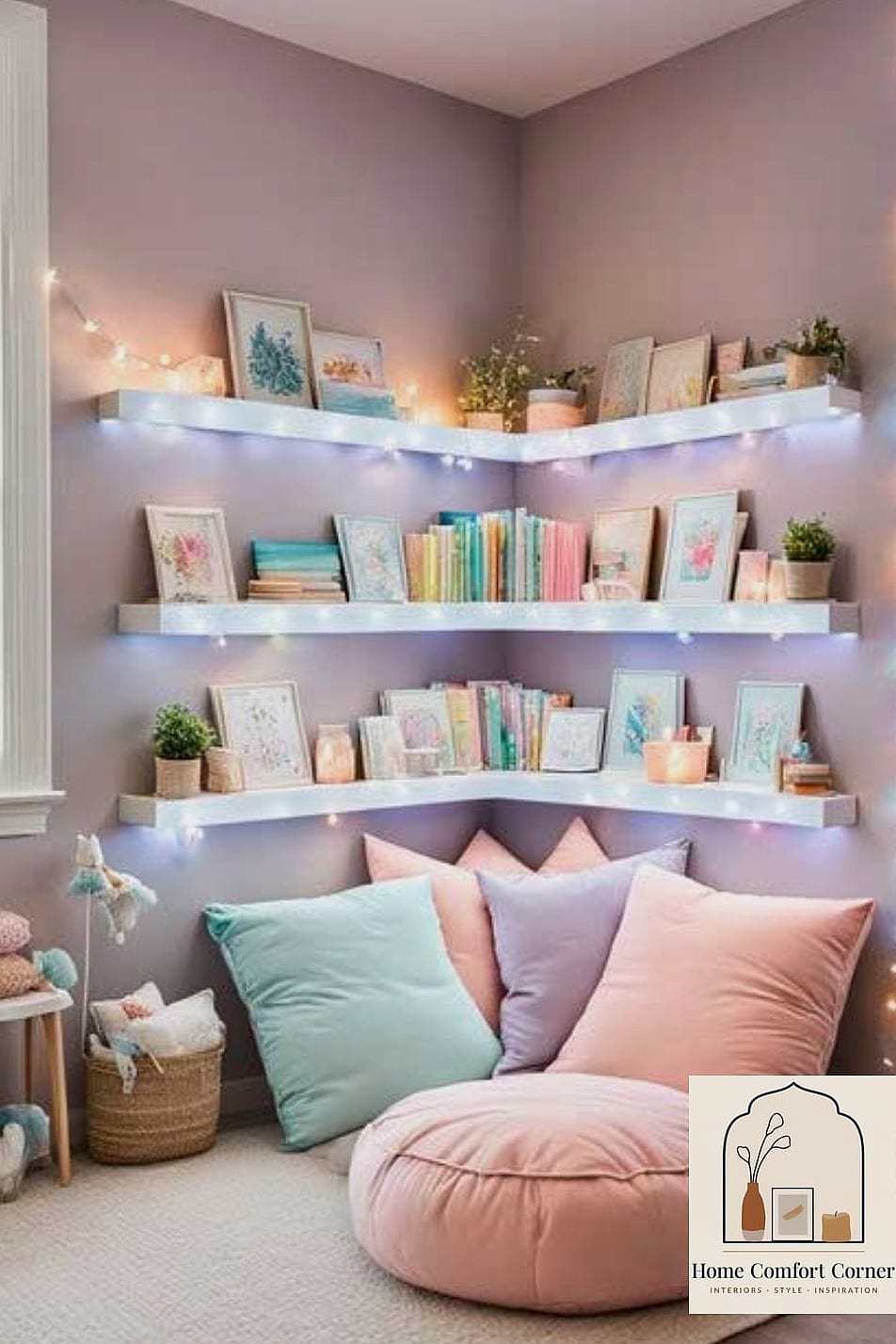 Cozy Kids' Reading Nook